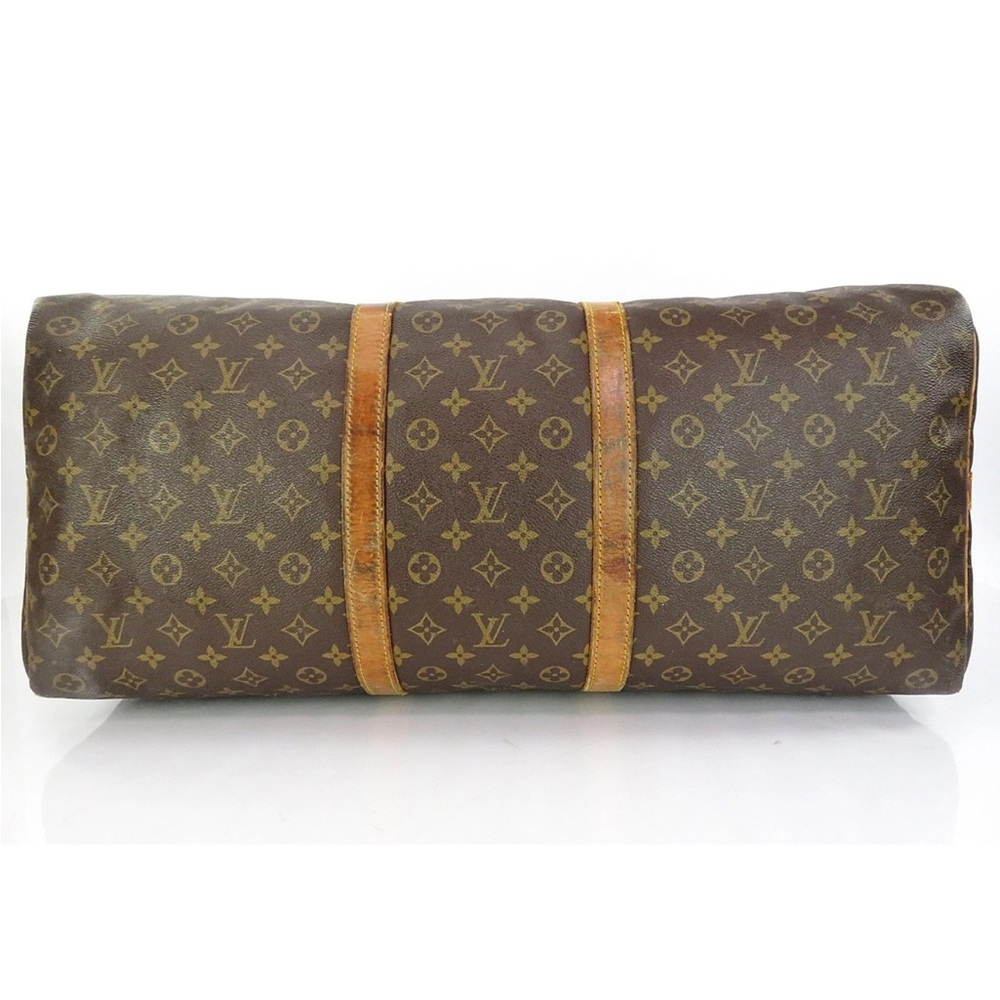 Louis Vuitton Classic Monogram Tan Duffel Bag - Picture 5 of 16